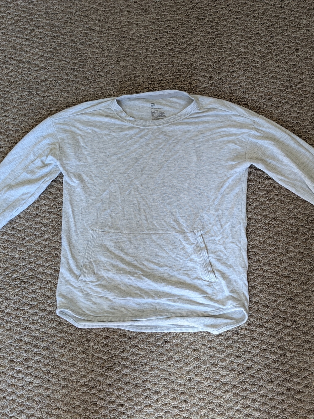 all in motion Light Gray Crewneck